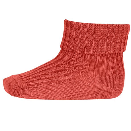 MP 533 Cotton Rib Baby Socks 831 Canyon Rose