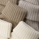 Minymo Light Taupe Baby Strømpe Rib 3-Pak