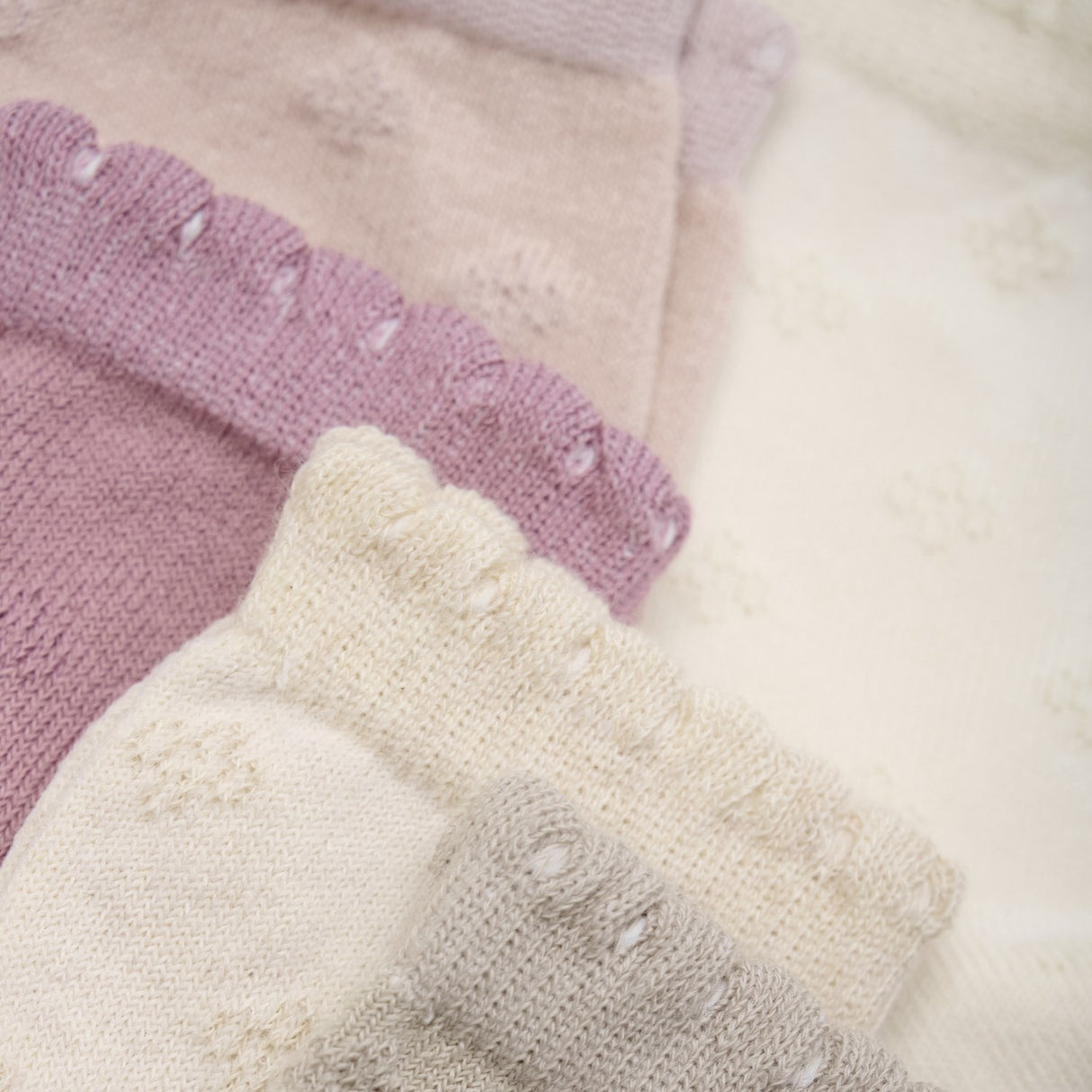 Minymo Shell Strømper Med Strik 5-Pack