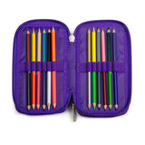 JEVA Unicorn Penalhus Med Fyld Twozip 8865