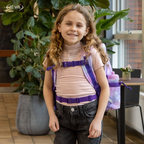 JEVA Unicorn Skoletaske Intermediate 308