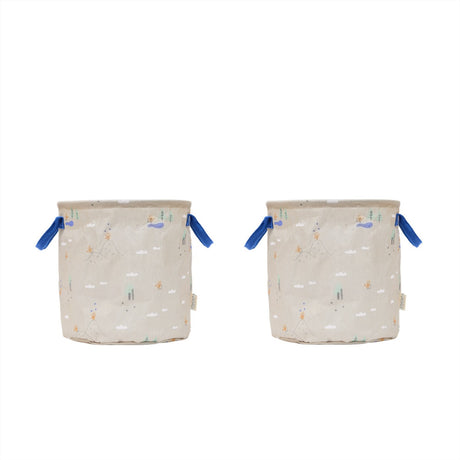 OYOY Foxy Opbevaring Kurv Medium 2-Pak