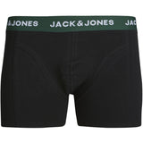 Jack & Jones Junior Dark Green Jacgab Trunks 3 Pak Jnr Noos