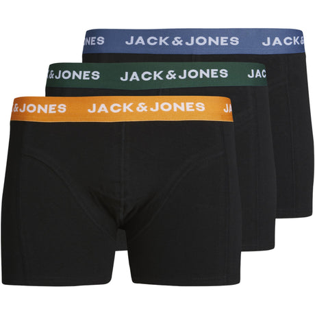 Jack & Jones Junior Dark Green Jacgab Trunks 3 Pak Jnr Noos
