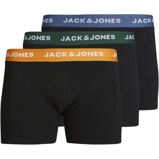 Jack & Jones Junior Dark Green Jacgab Trunks 3 Pak Jnr Noos