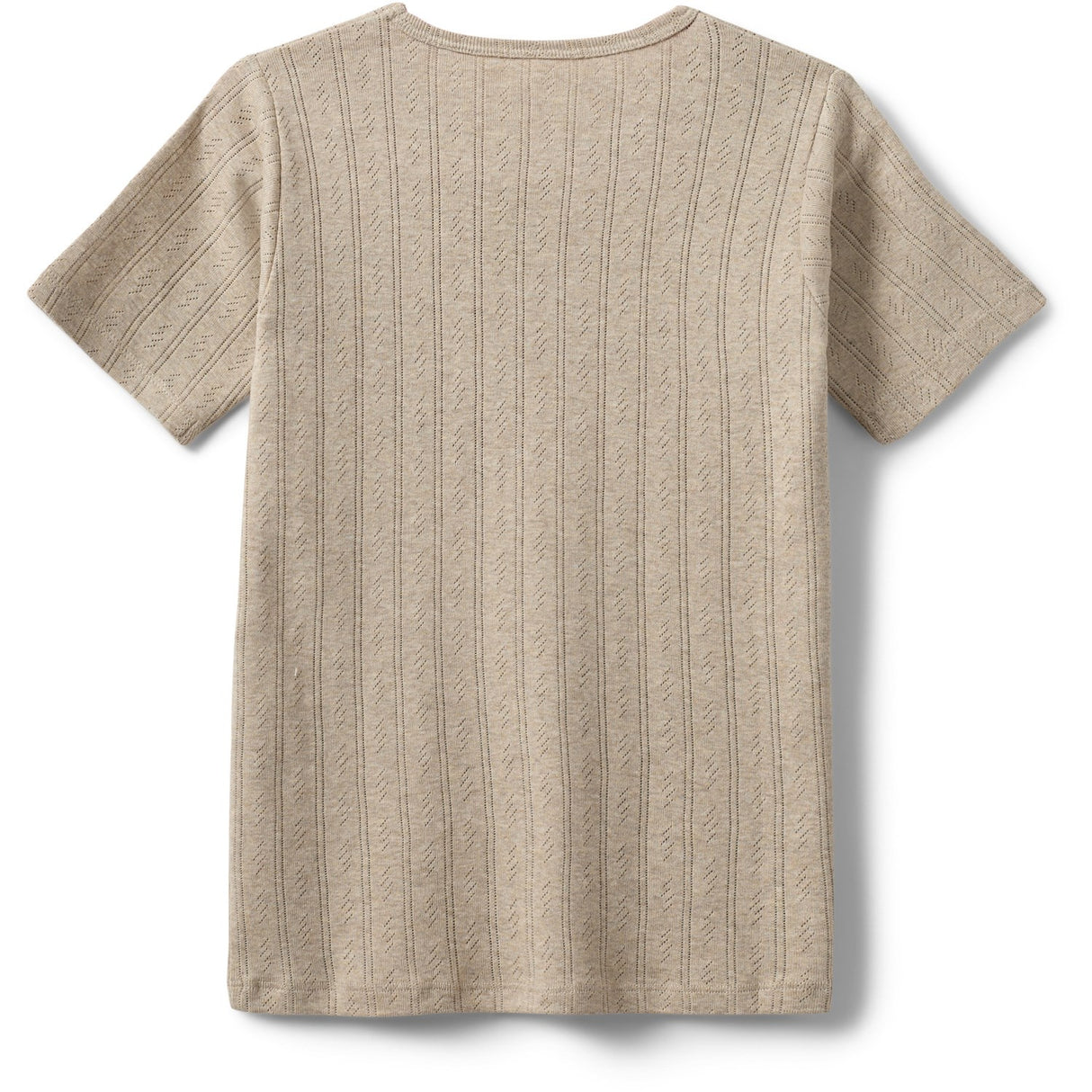 Sofie Schnoor Beige Pipersy Pointelle T-shirt