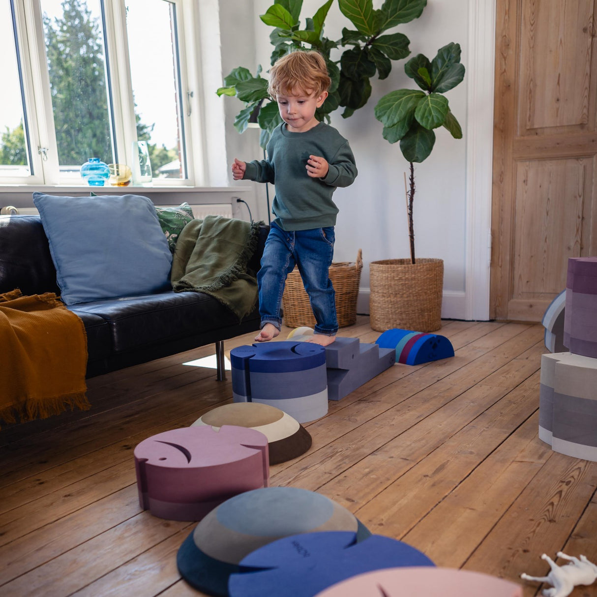 bObles Cloudy Blue Fisk