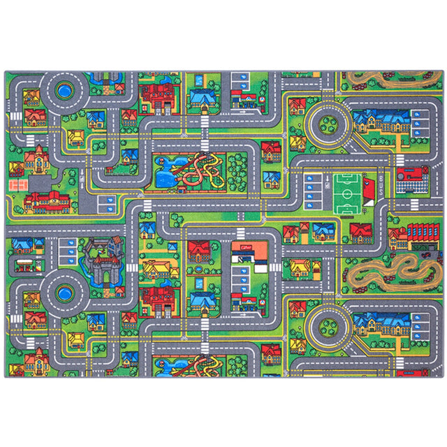 Rebel Roads City Life Gulvtæppe - 140 X 200 Cm