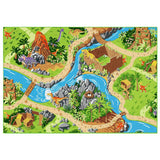 Rebel Roads Dino World Gulvtæppe - 95 X 133 Cm