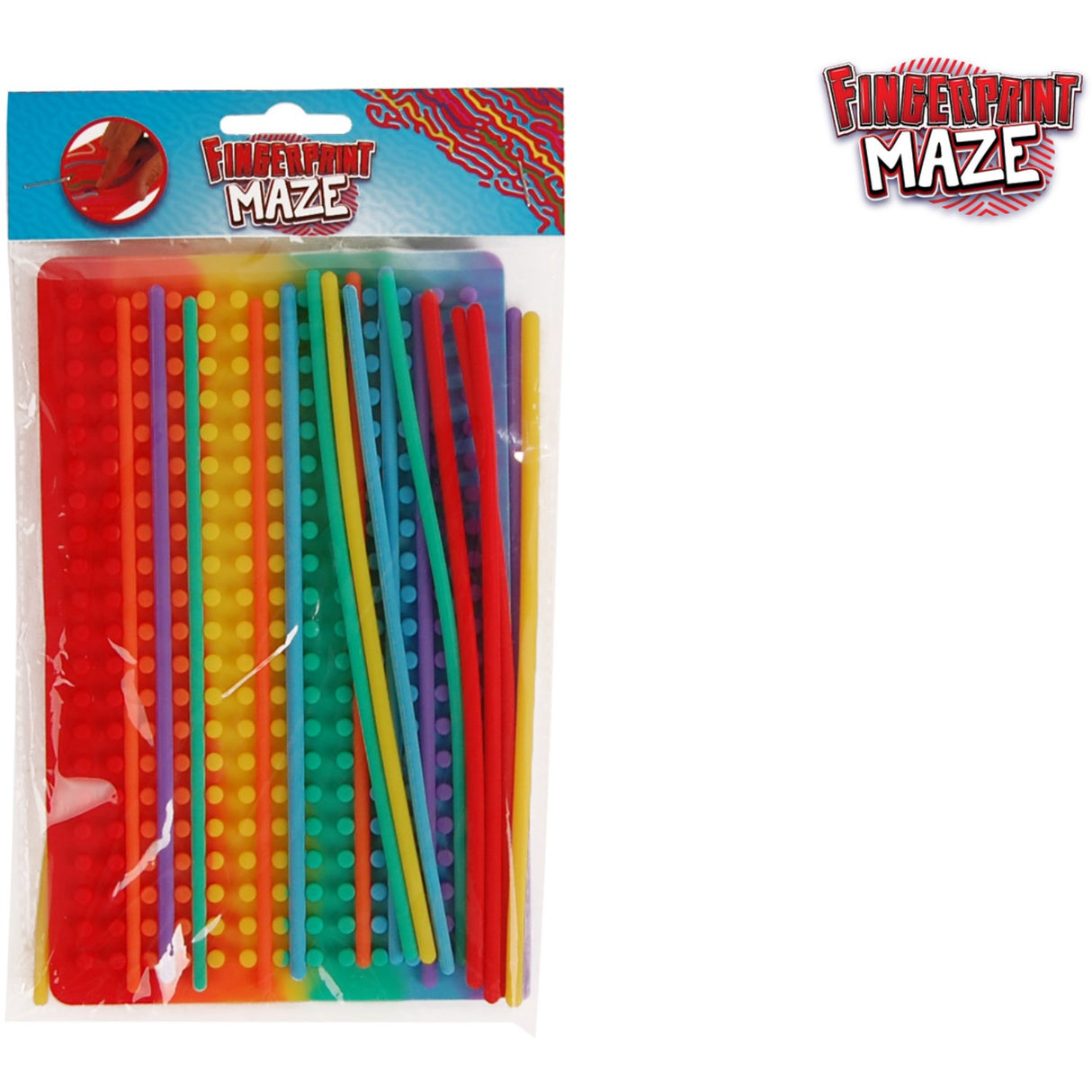 Trend Toys Fingerprint Maze Rectangle 2 Asst