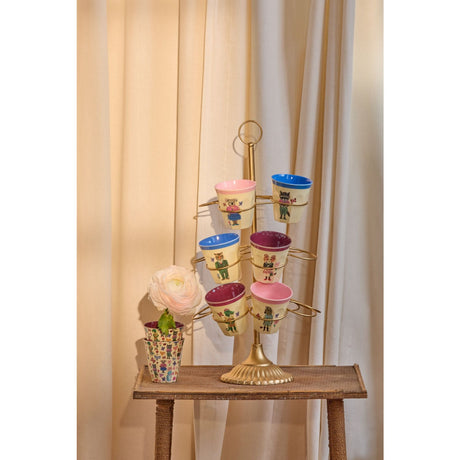 Rice Nathalie Lété Theme Melamine Kopper Medium 6 Pak