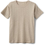 Sofie Schnoor Beige Pipersy Pointelle T-shirt