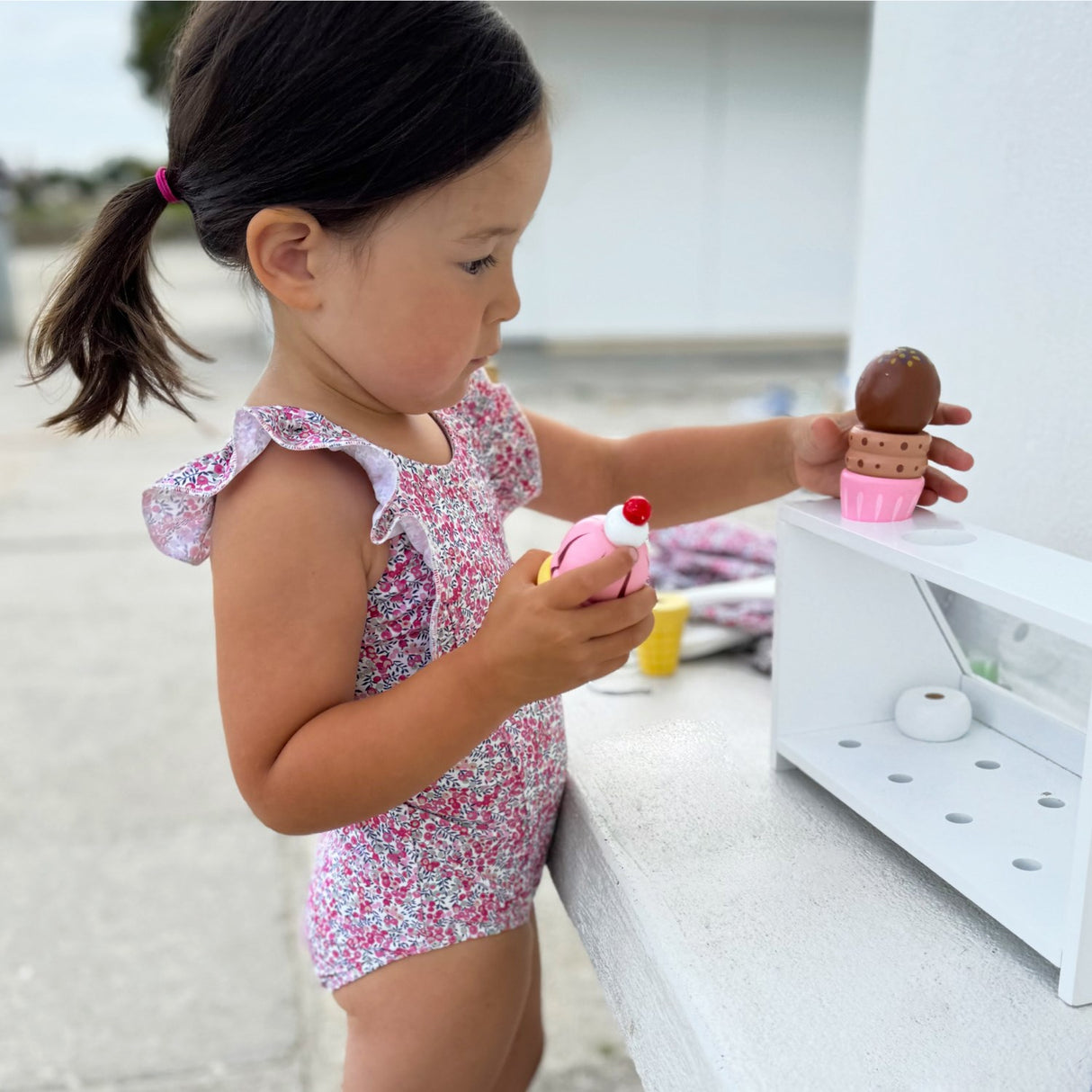 Petit Crabe Wiltshire Bud Bade Badedragt - Made Med Liberty© Stof