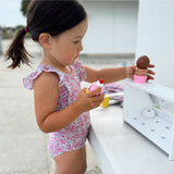 Petit Crabe Wiltshire Bud Bade Badedragt - Made Med Liberty© Stof