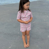 Petit Crabe Wiltshire Bud Alexa Badeshorts - Lavet af Liberty© Stof