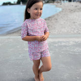 Petit Crabe Wiltshire Bud Alexa Badeshorts - Lavet af Liberty© Stof