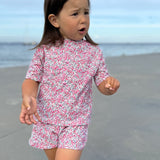 Petit Crabe Wiltshire Bud Alexa Badeshorts - Lavet af Liberty© Stof