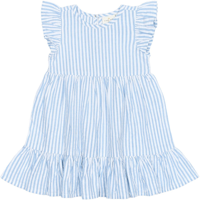 THE NEW Siblings X Luksusbaby Blue Fog Striped Ojo Dress