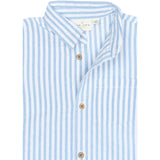 THE NEW Siblings X Luksusbaby Blue Fog Striped Ojo Skjorte