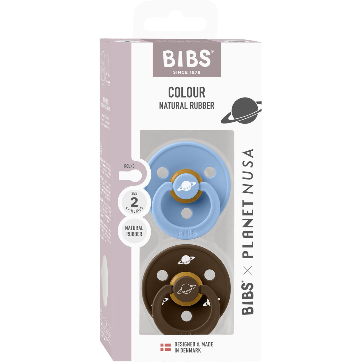 Bibs X Planet Nusa Sky Blue Mix Sut Colour Latex 2-Pak Size 2