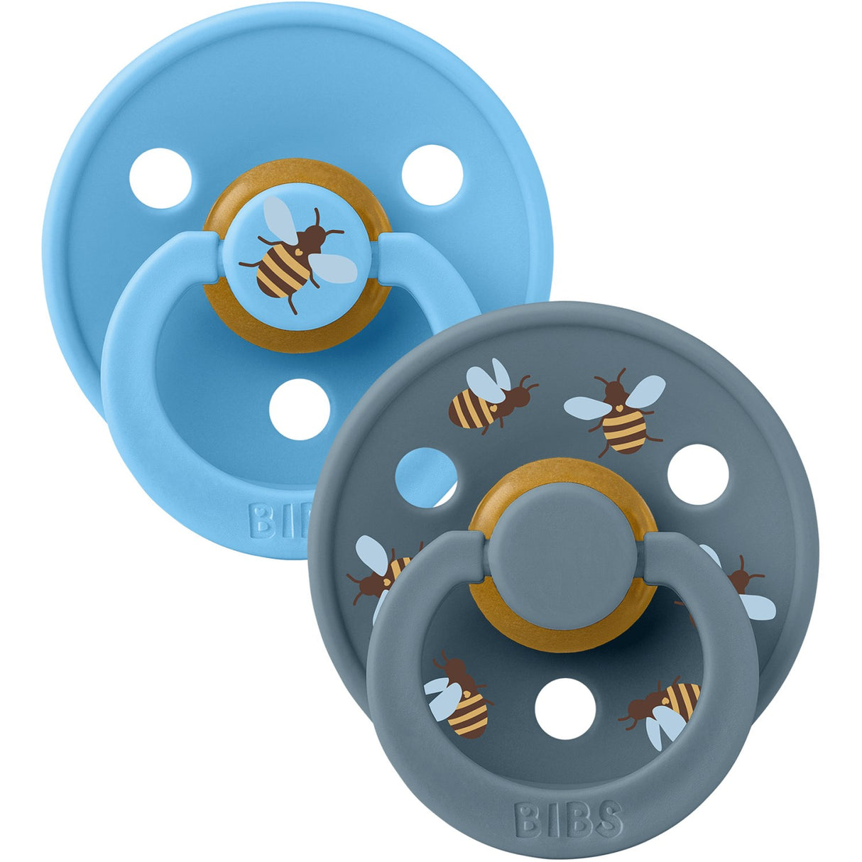 Bibs Breeze Mix Sut Studio Colour Bumblebee Latex 2-Pak