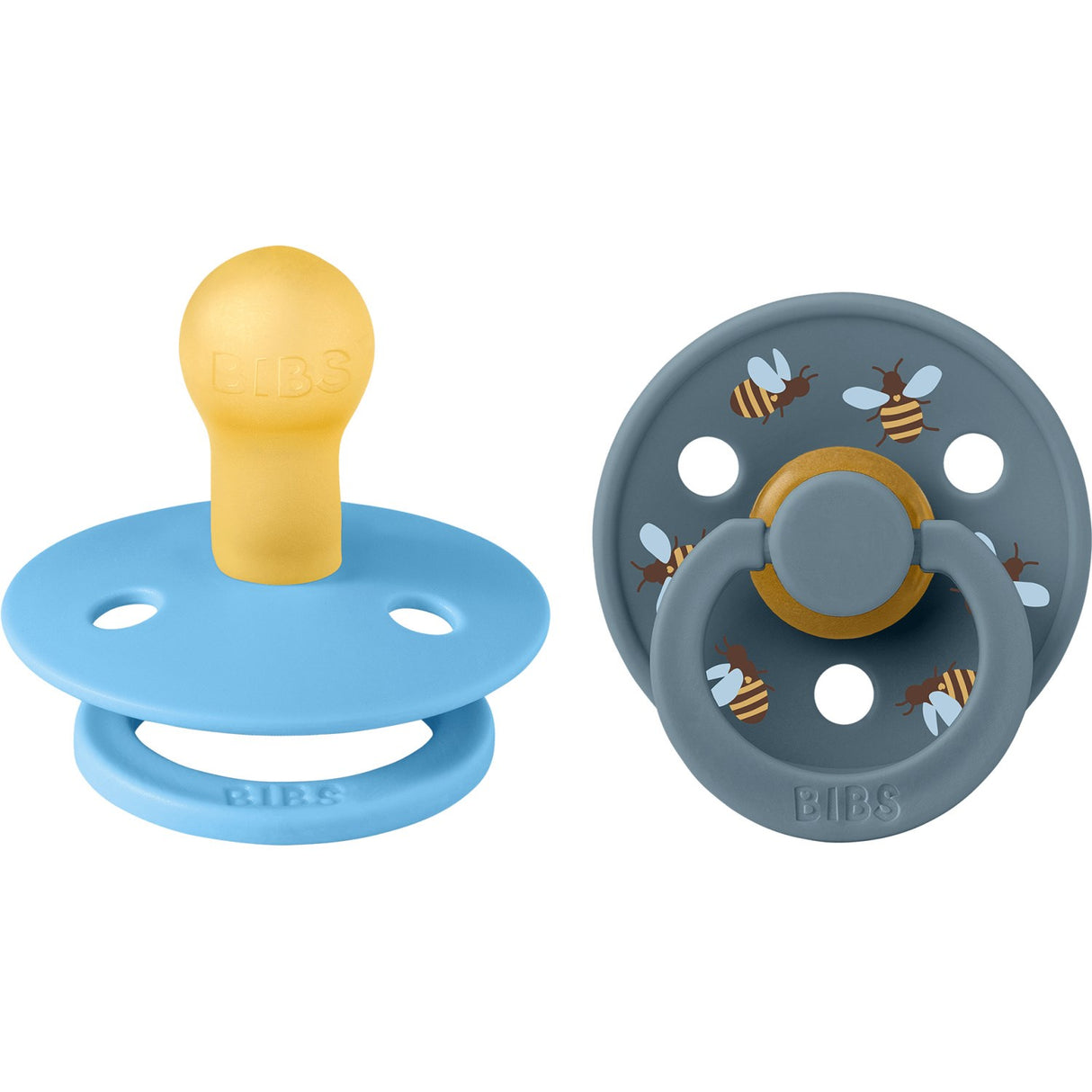 Bibs Breeze Mix Sut Studio Colour Bumblebee Latex 2-Pak