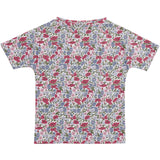 Petit Crabe Poppy & Daisy P Luna Boatneck Uv-T-Shirt - Lavet af Liberty© Stof