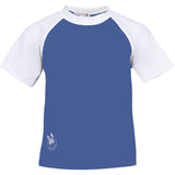 Petit Crabe Sapphire/White Raglan Uv-Swim Bluse S/S