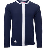 Petit Crabe Blue Basic Lynlås Uv-Swim Bluse L/S