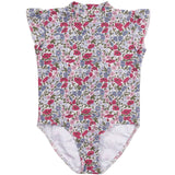 Petit Crabe Poppy & Daisy P Beaa Badedragt S/S - Lavet af Liberty Fabrics