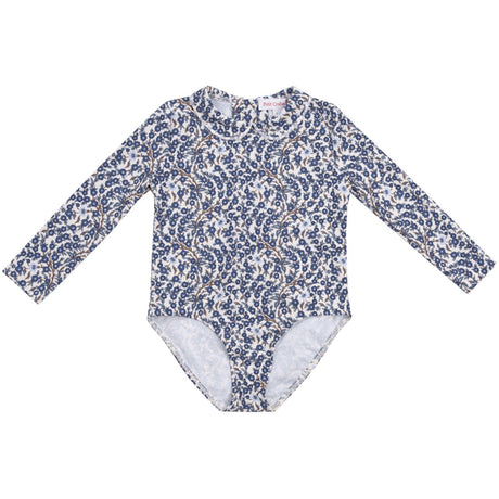 Petit Crabe Empress B Peeter Pan Krave Badedragt L/S - Med Liberty© Stof