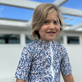 Petit Crabe Empress B Natsu Badeheldragt S/S - Med Liberty© Stof