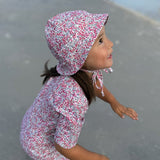 Petit Crabe Wiltshire Bud Natsu Badeheldragt S/S - Med Liberty© Stof