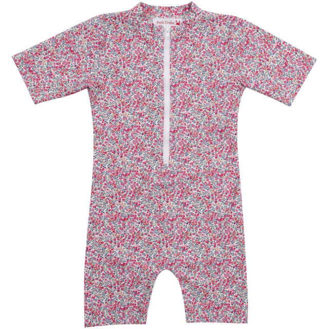 Petit Crabe Wiltshire Bud Natsu Badeheldragt S/S - Med Liberty© Stof