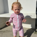 Petit Crabe Wiltshire Bud Combi Badeheldragt - Med Liberty© Stof