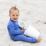 Petit Crabe Sapphire Lou Basic Badeheldragt L/S