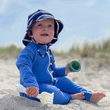 Petit Crabe Sapphire Lou Basic Badeheldragt L/S