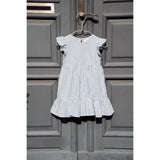 THE NEW Siblings X Luksusbaby Blue Fog Striped Ojo Dress