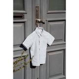 THE NEW Siblings X Luksusbaby Blue Fog Striped Ojo Skjorte