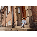 THE NEW Siblings X Luksusbaby Blue Fog Striped Ojo Bukser