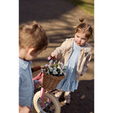 THE NEW Siblings X Luksusbaby Blue Fog Striped Ojo Skjorte