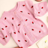 Name It Light Lilac Detrille Strik Cardigan