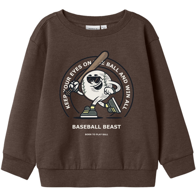 Name It Shaved Chocolate Nmmolaf Ls Nreg Swe Bru Pb