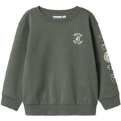 Name It Laurel Wreath Nmmolaf Ls Nreg Swe Bru Pb