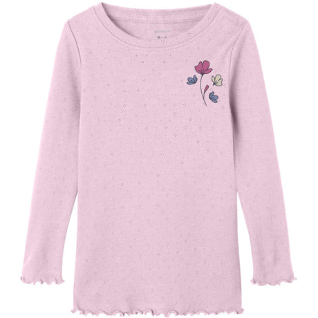 Name It Cradle Pink Nmfnimma Ls Slim Top Pb