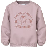 Name It Burnished Lilac Nmfviluba Ls Nreg Sweat Sæt Unb