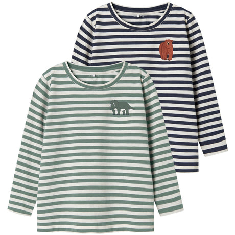 Name It Mood Indigo Nmmnitu 2P Ls Top Pb