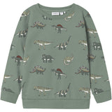 Name It Green Bay Nmmnenean Ls Swe Bru Pb Sæt