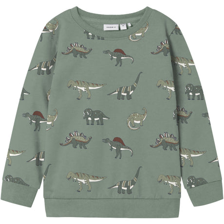 Name It Green Bay Nmmnenean Ls Swe Bru Pb Sæt