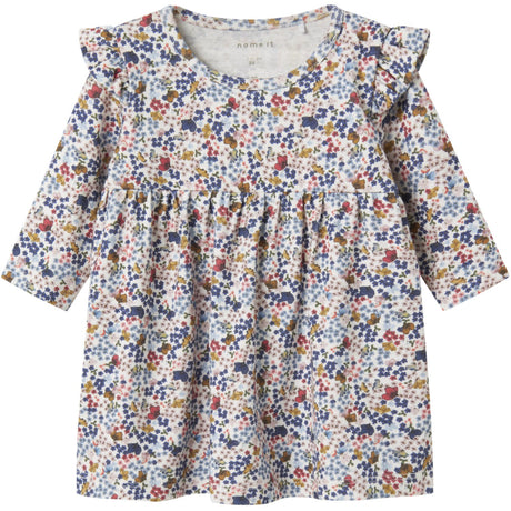 Name It Cloud Dancer Nbfkorra Ls Kjole